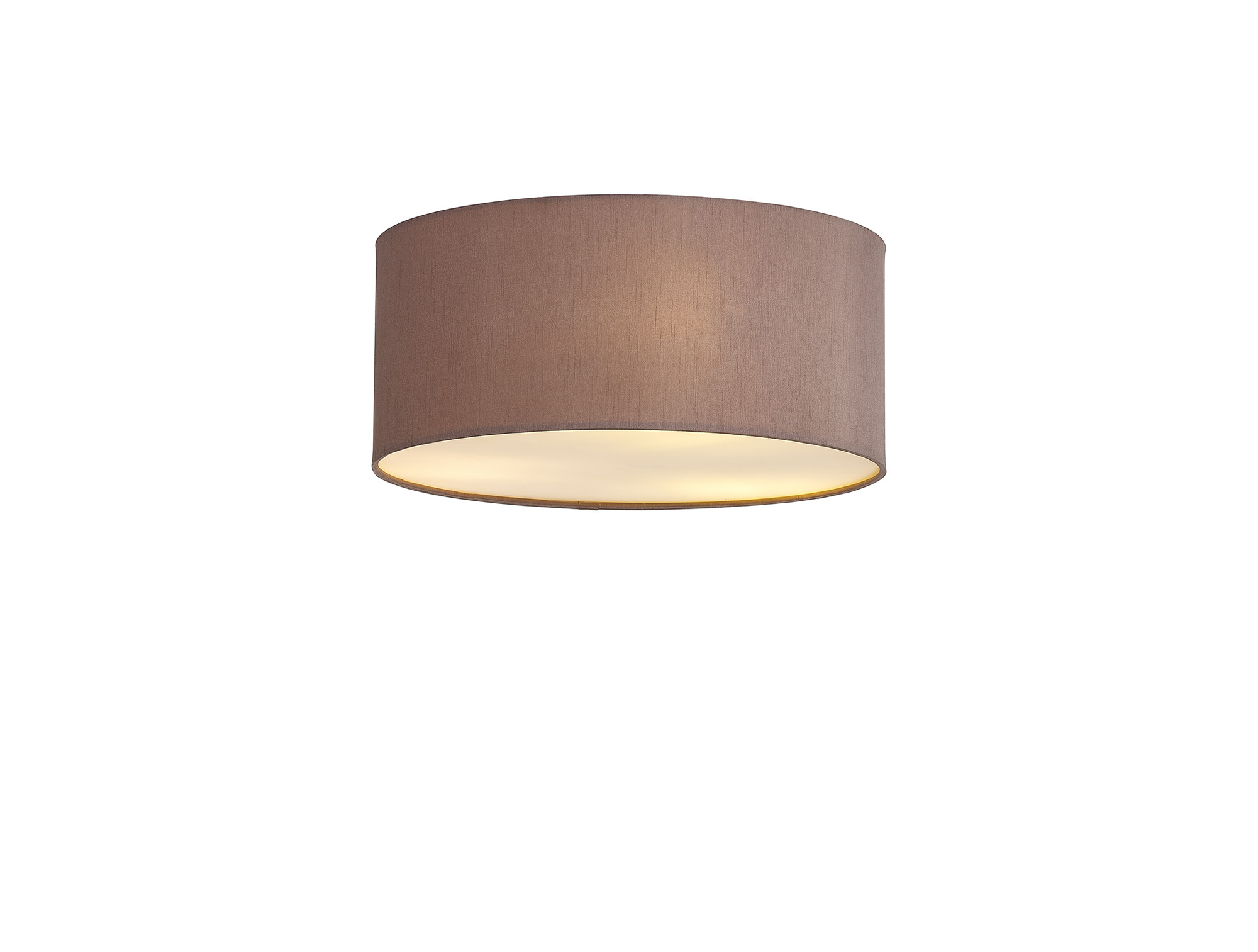 Baymont 40cm Flush 3 Light Taupe/Halo Gold; Frosted Diffuser